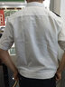 GP 保安服夏裝保安服短袖襯衣男 物業(yè)保安工作制服白色襯衫全套夏季 夾克式(++肩章) 175 曬單實(shí)拍圖