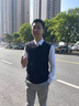 匯彩衫商務(wù)羊毛衫保暖V領(lǐng)背心針織衫商場(chǎng)銷(xiāo)售收銀員馬夾工作服定制秋冬 MQ1869黑色羊毛衫馬甲 XS 曬單實(shí)拍圖