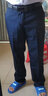 傳棨西褲男修身商務(wù)正裝免燙西服褲職業(yè)上班西裝褲男休閑長(zhǎng)褲子 夏季薄款深藍(lán)色 34(2.6尺) 曬單實(shí)拍圖