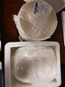 晟普（shengpu） 唐山骨瓷碗大號家用大飯碗泡面碗陶瓷餐具大碗湯碗面碗沙拉碗 5英寸直口飯碗(直徑13.1cm高6.4 曬單實(shí)拍圖