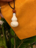 薩多羅（SADALUY）薩多羅 深海古玉葫蘆吊墜男潮 葫蘆福祿掛件飾品 附國(guó)檢證書 曬單實(shí)拍圖
