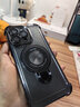 PD適用于蘋(píng)果17ProMax手機殼iPhone16pro保護殼magsafe磁吸支架充電蘋(píng)果12/3/4/5抖音同款手機殼磁吸 【黑色】磁吸露標支架+四角防摔氣囊殼 iPhone 15 Pro Ma 曬單實(shí)拍圖