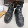 Jeep男鞋新品韓版時(shí)尚透氣商務(wù)休閑皮鞋男氣墊軟底一腳蹬運(yùn)動(dòng)板鞋子男 深卡其色(運(yùn)動(dòng)鞋碼) 41 曬單實(shí)拍圖