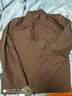 鼎銅羽絨服男短款立領(lǐng)薄款輕便冬季新品男士夾克外套紅色中老年白鴨絨  暗紅色 84591-15 170 曬單實(shí)拍圖