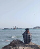 NY-MR潮牌聯(lián)名小香風(fēng)夾克男春秋季休閑翻領(lǐng)外套美式潮流衣服青少年 BB-248#黑色 XL 曬單實拍圖