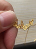 周六福  黃金項(xiàng)鏈女花蝶夢(mèng)足金鏈墜安妮的花園系列套鏈 計(jì)價(jià) 40+5cm尾鏈-4.0g 曬單實(shí)拍圖