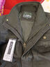 JEEP SPIRIT秋冬新款純棉夾克男裝多口袋立領(lǐng)寬松大碼工裝休閑水洗中長(cháng)款外套 綠色 L 曬單實(shí)拍圖
