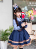 G.DUCKKIDS兒童兔子警官衣服女童瘋狂朱迪cos連衣裙動(dòng)物城洛麗塔女孩公主裙 朱迪長(cháng)袖連衣裙 100 (建議身高90cm 3-4歲)cm 曬單實(shí)拍圖