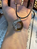 中國(guó)黃金（CHINA GOLD）S925銀海誓山盟情侶項(xiàng)鏈男女一對(duì)情人節(jié)生日禮物送女友老婆愛(ài)人 海誓山盟情侶項(xiàng)鏈【一對(duì)】 曬單實(shí)拍圖