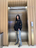 gxmy假兩件外套男春秋男裝工裝ins夾克連帽情侶搭配一套帥氣潮衣服男 2122黑色+白T+C06黑色 【三件套】 XL 【120-140斤】 曬單實(shí)拍圖