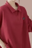 皮爾卡丹（pierre cardin）春秋新款華夫格polo領(lǐng)純色衛(wèi)衣女款寬松百搭復(fù)古時(shí)尚休閑套頭上衣 棗紅色 XL 建議110-125斤以內(nèi) 曬單實(shí)拍圖