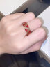 意祿珠寶【愛(ài)如心?！?.05克拉紅寶石戒指女 18K金鑲嵌鉆石七夕禮物 1.05克拉 紅寶石戒指【愛(ài)如心?！?14號(hào) （可免費(fèi)改圈、拍下備注圈號(hào)聯(lián)系客服） 曬單實(shí)拍圖