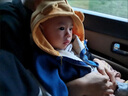 G.DUCKKIDS小黃鴨童裝男童套裝秋冬季2024新款帥氣兒童衣服男寶寶加絨三件套 黃色 90 建議1~2歲【 80-90cm】cm 曬單實(shí)拍圖
