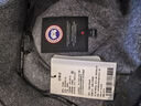 加拿大鵝（Canada Goose）Lawson 男士黑標(biāo)羊毛抓絨外套拉鏈夾克大鵝外套 7049MB 211 采石場(chǎng)灰 L 曬單實(shí)拍圖