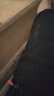 啄木鸟【两件装】冰丝七分裤男夏季薄款运动休闲裤子沙滩宽松速干短裤男 黑色+灰色 XL（120-135斤） 晒单实拍图