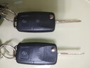 炫咔仕適用大眾志俊桑塔納20003000普桑改裝增配折疊一體遙控器折疊鑰匙 大眾普?！竞＠睢窟b控器 曬單實(shí)拍圖