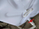 塑料水箱儲水1噸2噸3噸桶家用蓄水箱臥式儲水桶大容量水塔儲水罐 410斤方桶【94*48*55cm】 曬單實(shí)拍圖