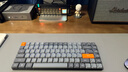 keychron渴創(chuàng) K3Max 蘋果專供鍵盤 機(jī)械鍵盤 無線三模鍵盤 QMK/VIA開源改鍵 客制化鍵盤  輕薄機(jī)身游戲辦公 K3Max-不可插拔 白光版紅軸 曬單實(shí)拍圖