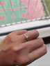 佐卡伊百年經(jīng)典PT950鉑金鉆戒女求婚結婚白金鉆石戒指單鉆六爪示愛(ài)禮物 約18分D-E/SI 下單前指圈號請詳詢(xún)客服 曬單實(shí)拍圖