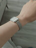 丹尼爾惠靈頓（DanielWellington）dw手表女 復(fù)古小方表石英女士手表歐美腕表 七夕情人節(jié)禮物送女友 小方塊白盤-銀色鋼帶-DW00100438 曬單實(shí)拍圖