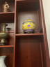 梵窯重器 景德鎮(zhèn)藝術(shù)瓷廠美研室款黃地琺瑯彩蓋罐 中式客廳小花瓶瓷器儲物罐博古架裝飾擺件【專注皇窯瓷】 曬單實拍圖