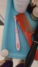 舒客宝贝儿童健齿牙刷6/9/12岁宝高密刷丝婴童软毛细牙刷 防滑(1支随机发) 实拍图