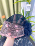 蘭蔓婭洋氣薄款包頭帽夏天蕾絲帽子女款新款時(shí)尚盤發(fā)發(fā)帶帽遮白發(fā)頭巾帽 繡花【頭巾】淺粉 曬單實(shí)拍圖
