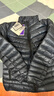 SANFO PLUS戶(hù)外男款羽絨服粒子輕暖立領(lǐng)保暖外套90%充絨量850蓬白鵝絨 黑色 M 曬單實(shí)拍圖