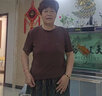 Lauaird 莫代爾短袖T恤女夏季冰絲寬松韓版半袖上衣體恤純色打底衫 【兩件裝】黑色+咖啡色 3XL 【145-160斤】莫代爾冰絲 曬單實(shí)拍圖