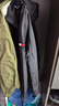Tommy Hilfiger【戶(hù)外防水】秋冬男裝潮流可收納帽立領(lǐng)風(fēng)衣款運動(dòng)夾克外套 【風(fēng)衣款軟殼夾克】經(jīng)典黑BDS S （推薦：120-135斤） 曬單實(shí)拍圖