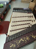 樂(lè )海（THE OCEAN OF MUSIC） 揚琴樂(lè )器初學(xué)入門(mén)練習教學(xué)402楊琴色木酒紅色素面揚琴 多款可選 DL21T-3金色年華 曬單實(shí)拍圖