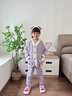 浪莎兒童睡衣法蘭絨女童秋冬加厚保暖睡衣中大童珊瑚絨家居服套裝 曬單實(shí)拍圖