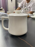 國濤骨瓷月牙杯過(guò)濾茶杯綠茶杯家用水杯泡茶杯陶瓷白瓷辦公杯定制logo 月牙杯（簡(jiǎn)裝） 曬單實(shí)拍圖
