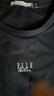 ELLE ACTIVE經(jīng)典百搭運動連衣裙女夏季質(zhì)感刺繡圓領(lǐng)舒適通勤休閑風(fēng)運動裙短裙 藏青色 XL 曬單實拍圖