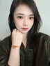 怡緣珠寶999足金寶寶胖福金坨坨長(cháng)命金鎖手鏈女?huà)雰簼M(mǎn)月平安鎖新生兒禮物 小胖福成人款 金重約0.55-0.75g 曬單實(shí)拍圖