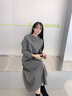 妍莉芬 長袖春秋季連衣裙2022年秋裝女裝套裝新款韓版寬松氣質(zhì)時(shí)尚氣質(zhì)女士衣服小個(gè)子兩件套套裝裙子 圖片色 M(建議105斤以內(nèi)) 曬單實(shí)拍圖