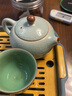 容山堂陳文德大師汝窯茶壺天青茶具開片可養(yǎng)汝瓷泡茶壺建盞大單壺茶具 陳文德汝窯茶壺-秘色西施 曬單實(shí)拍圖