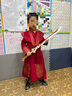 STORYBROOKE新款原創(chuàng)兒童漢服男童唐裝高端繡花男童帥氣中國風(fēng)表演國學(xué)演出服 緋紅 120 /身高115-124cm體重42-51斤 曬單實(shí)拍圖