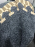 杰梵欧秋冬季针织开衫男士宽松菱形提花日系复古加厚毛衣男休闲外套潮 135灰色 3XL 实拍图