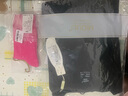 米度麗孕婦秋衣秋褲套裝哺乳孕婦睡衣保暖內衣打底衫棉產(chǎn)后喂奶月子服 活性黑 L(100-130) 曬單實拍圖