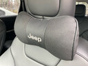 米多多一對裝 汽車頭枕 真皮車用靠枕 U型頸枕 護頸枕 汽車用品 Jeep吉普指南者自由客 專用 2個 黑色一對裝 曬單實拍圖