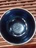 閩茶府建盞茶杯茶具 陶瓷茶盞品杯 廖成軍藍色妖姬品茗杯 建窯天目窯變茶道主人杯禮品禮盒茶碗 藍色妖姬禪定7cmx4cm 曬單實(shí)拍圖