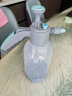 foojo喷水壶浇花家用高气压洗车神器养花清洁洒水壶消毒喷雾器2L透明灰 实拍图