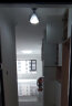 雷士（NVC） 北欧简约走廊过道灯门厅入户创意时尚餐厅 玄关阳台灯具灯饰 衣 胧月哑黑 镂空鸟巢-带7瓦3色光源 实拍图
