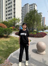 MMOPTOP個(gè)性字母印花短袖T恤男士夏季純棉寬松半袖潮流上衣M0028黑色M 曬單實(shí)拍圖