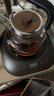 容山堂粗陶普洱煮茶器電陶爐陶瓷側(cè)把高檔功夫茶具套裝明火燒水壺 小悅電陶爐-黑胡桃 0L 曬單實(shí)拍圖
