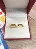 蒂蔻（Tico）黃金戒指情侶款足金999求婚戒指ForeverLove對(duì)戒送老婆生日禮物 Love女戒（金重2.3克多退少補(bǔ)） 曬單實(shí)拍圖