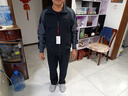 皮爾卡丹（pierre cardin）中老年運動(dòng)套裝男士新款大碼舒適三件套爸爸裝春秋款休閑服套裝男 2303黑色三件套【春秋款】 XL 【建議120-140斤左右】 曬單實(shí)拍圖