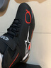 Alpinestars SEKTOR a星摩托車騎行鞋摩托機(jī)車靴休閑騎士短靴 黑白紅熒光 41 曬單實(shí)拍圖
