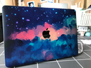 SkinAT筆記本貼膜 MacBook 貼紙 蘋(píng)果筆記本外殼保護膜3M材料 易粘貼 紅云夜空 Pro 13 (A1989) 曬單實(shí)拍圖